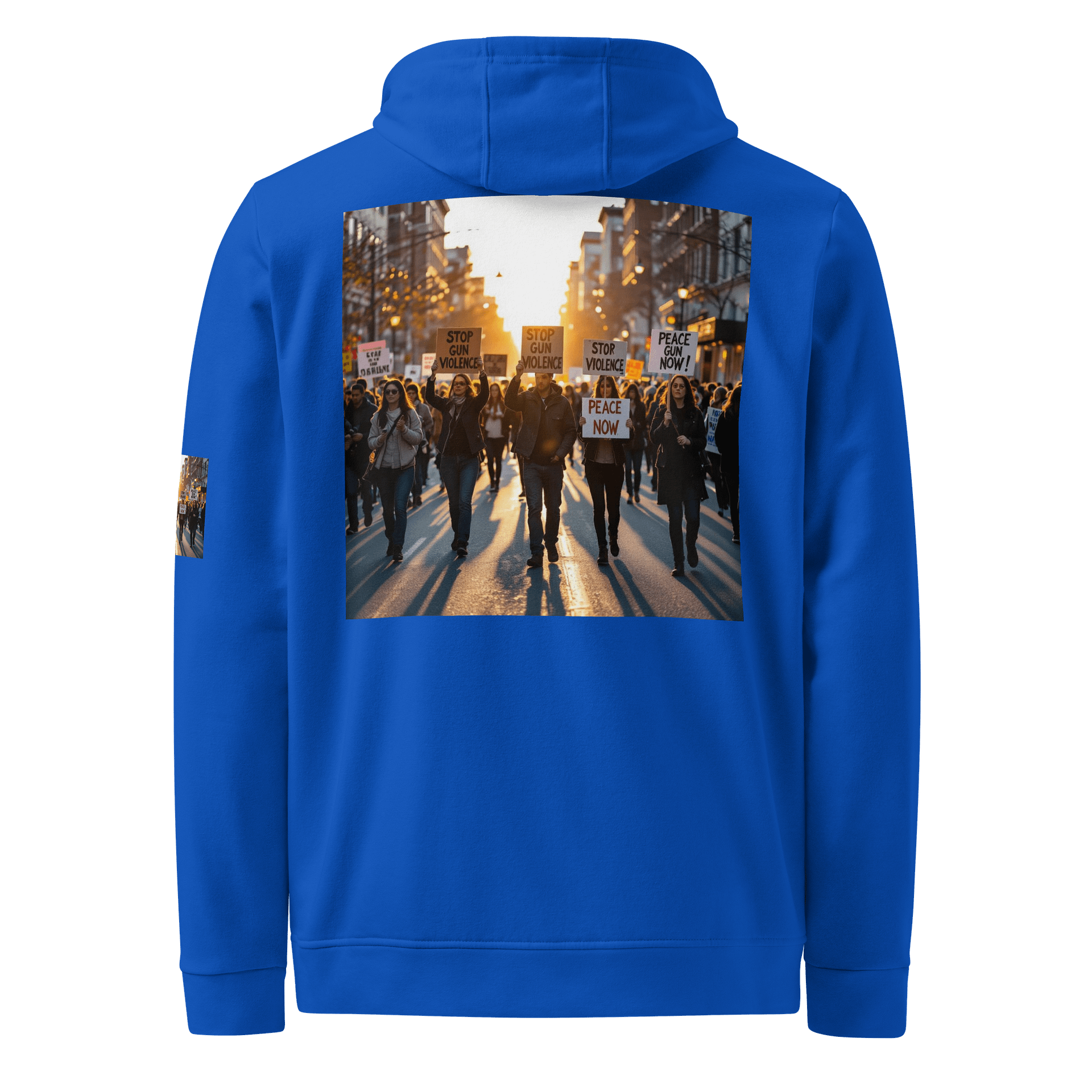 Peace March Fleece Hoodie product image (1)