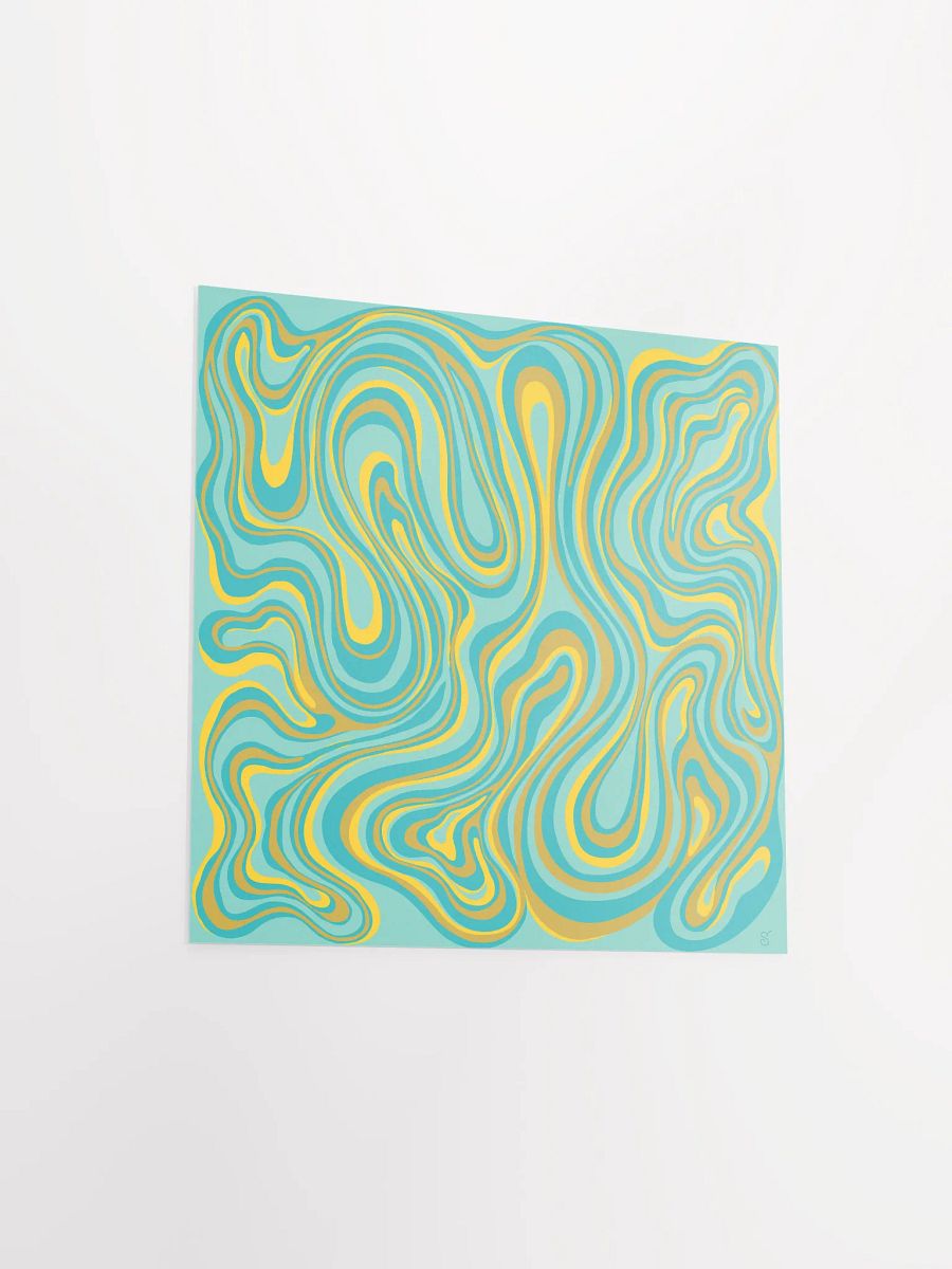 Fluid Harmony Enhanced Matte Poster - Stone No. 1 product image (3)