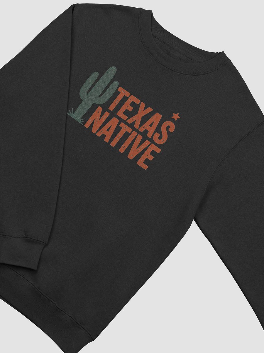 Texas Native Cactus Crewneck Sweatshirt product image (13)