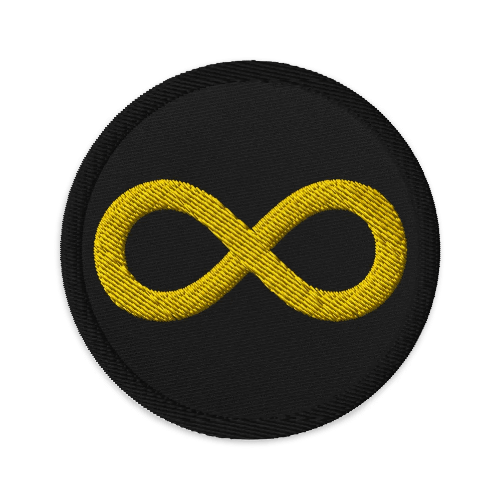 Golden Infinity Patch (Circle) product image (1)