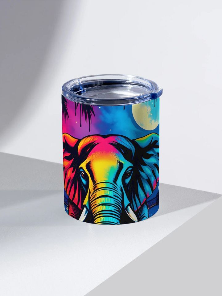 Neon Elephant Nightlife Stainless Steel Tumbler product image (2)
