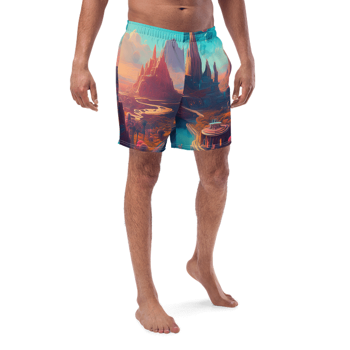 Sunset Serenity Swim Shorts product image (1)