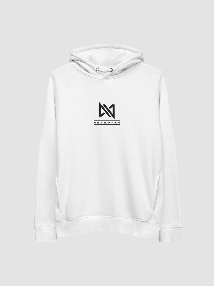 Unisex Embroidered White Hoodie product image (2)