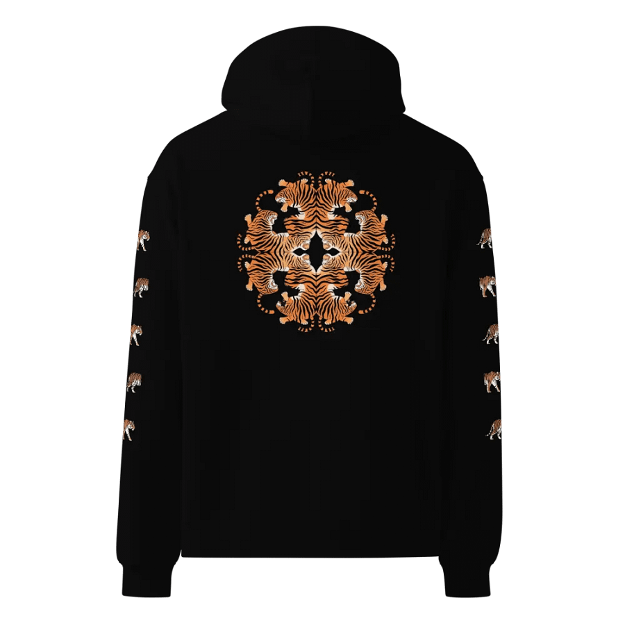Tiger Mirage Unisex Oversized Hoodie product image (3)