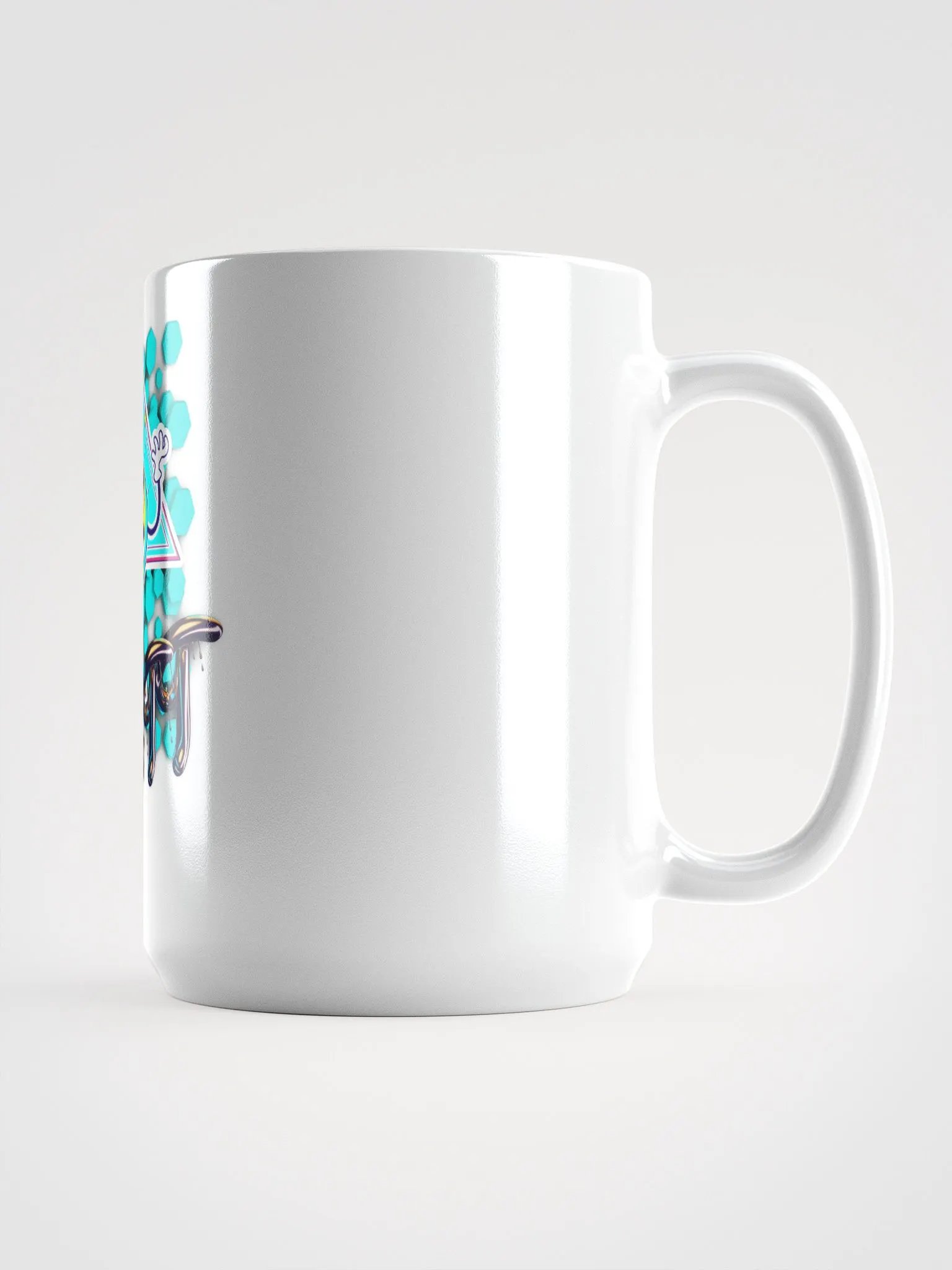 Cosmic Vision White Glossy Mug product image (2)