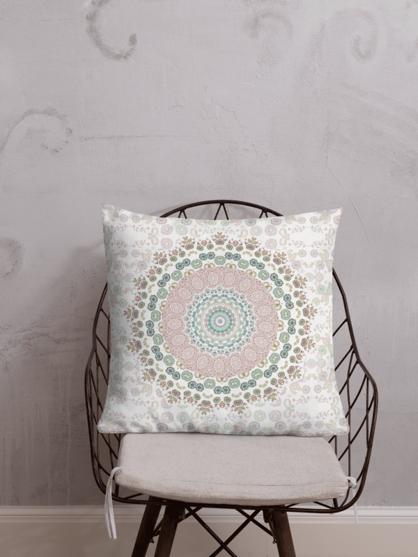 Symmetrical Serenity Mandala Pillow product image (9)