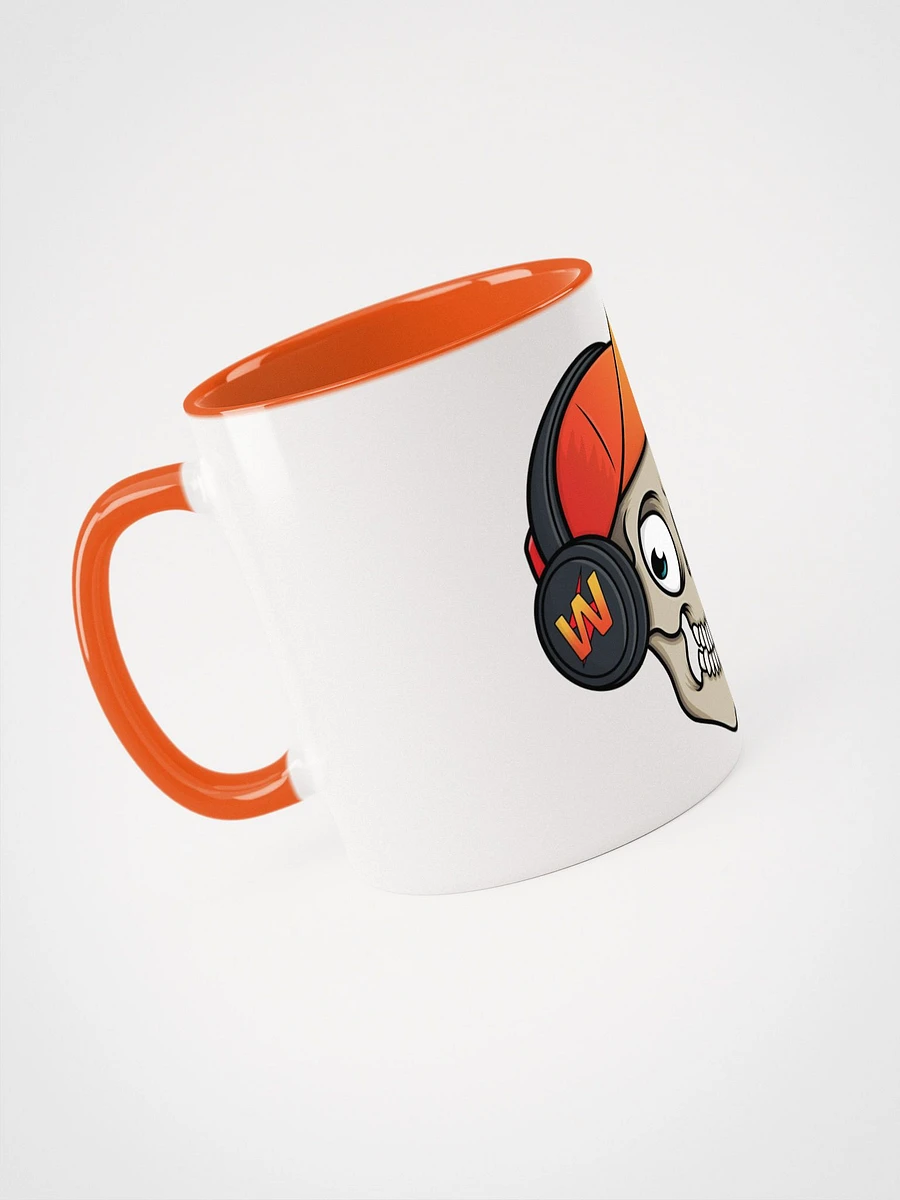 Woolfener Skull Logo Ceramic Mug with Color product image (3)