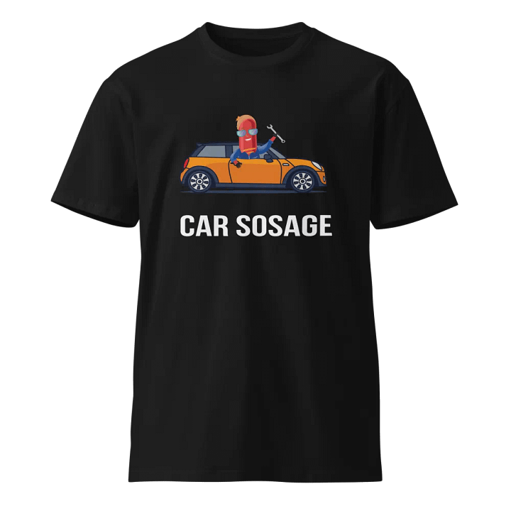 Car Sosage T-shirt Mini Cooper s - Unisex Premium T-shirt product image (1)