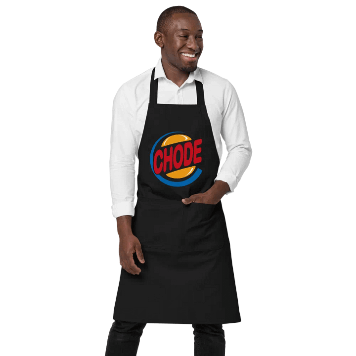 Chode Burger apron product image (1)