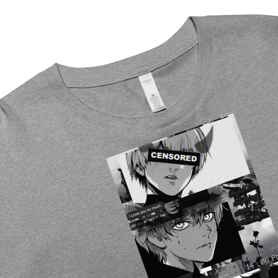 Moody Manga Expressions Women's Crop Top product image (65)