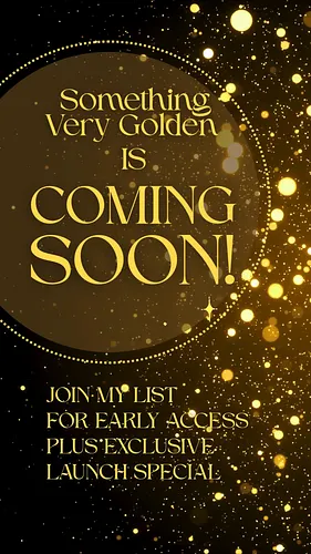 ✨ Something GOLDEN is coming your way SOON! ✨ What’s inside this mysterious, shimmering present? 🎁 I'm not spilling the cosmi...