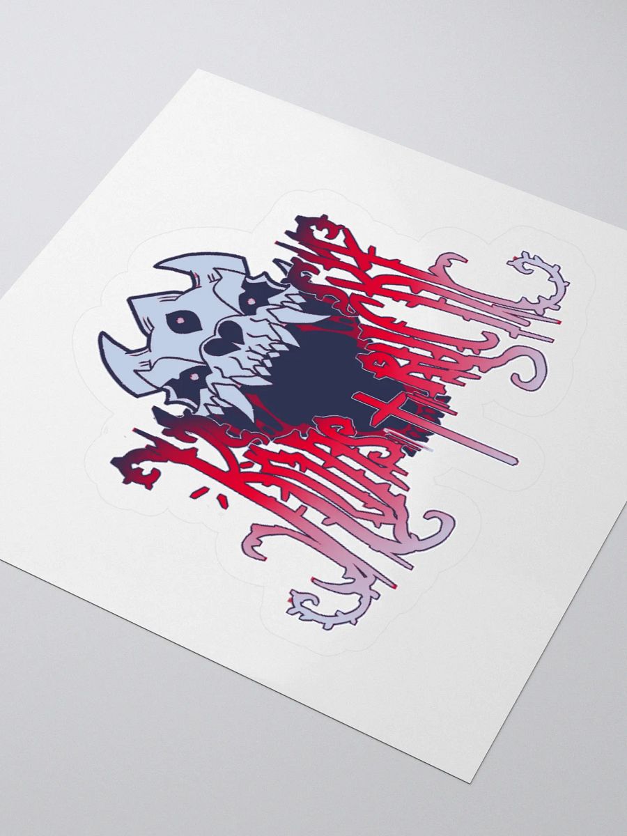 Kon logo - red - sticker product image (3)