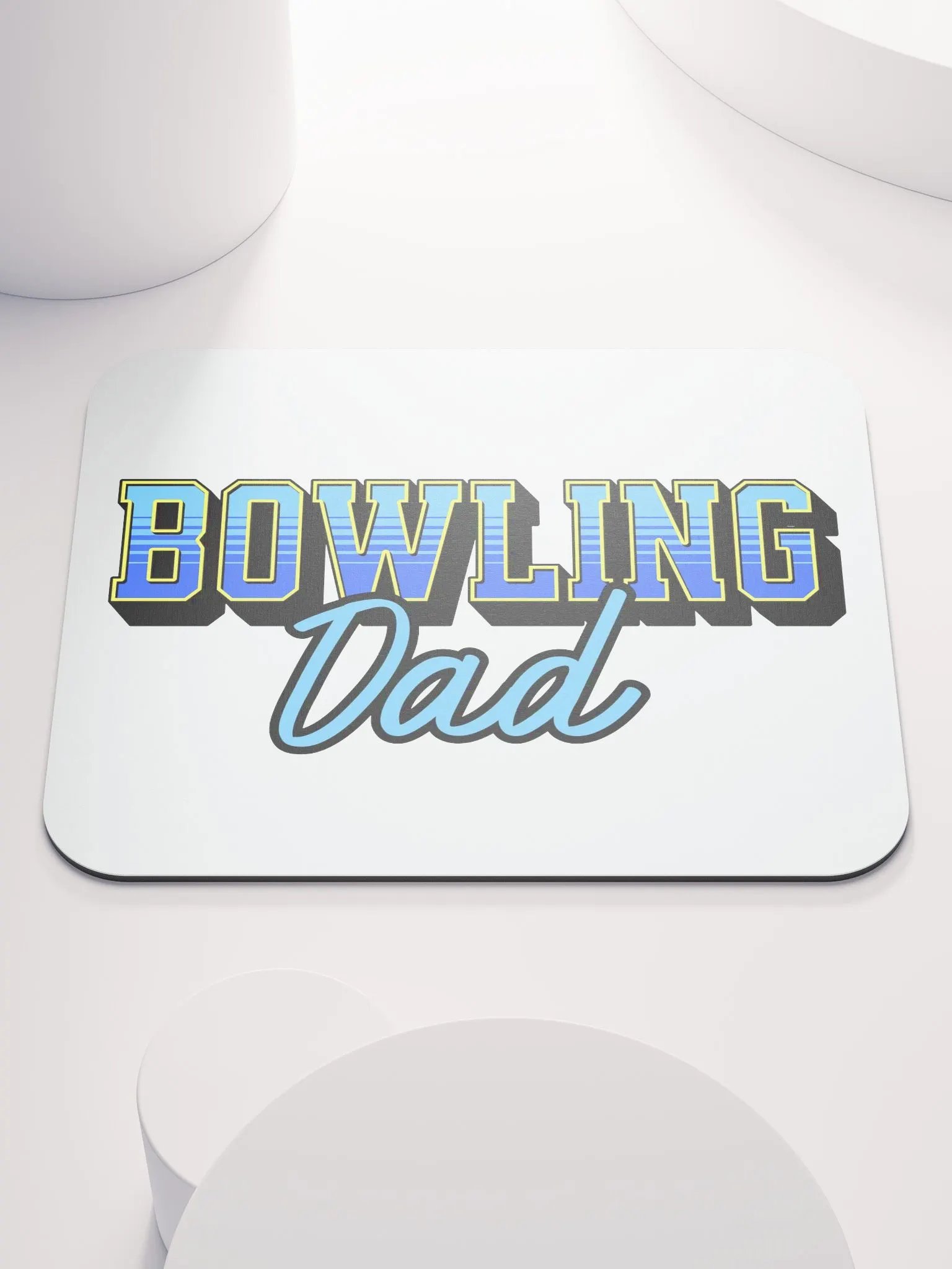Bowling Dad Mouse Pad product image (2)