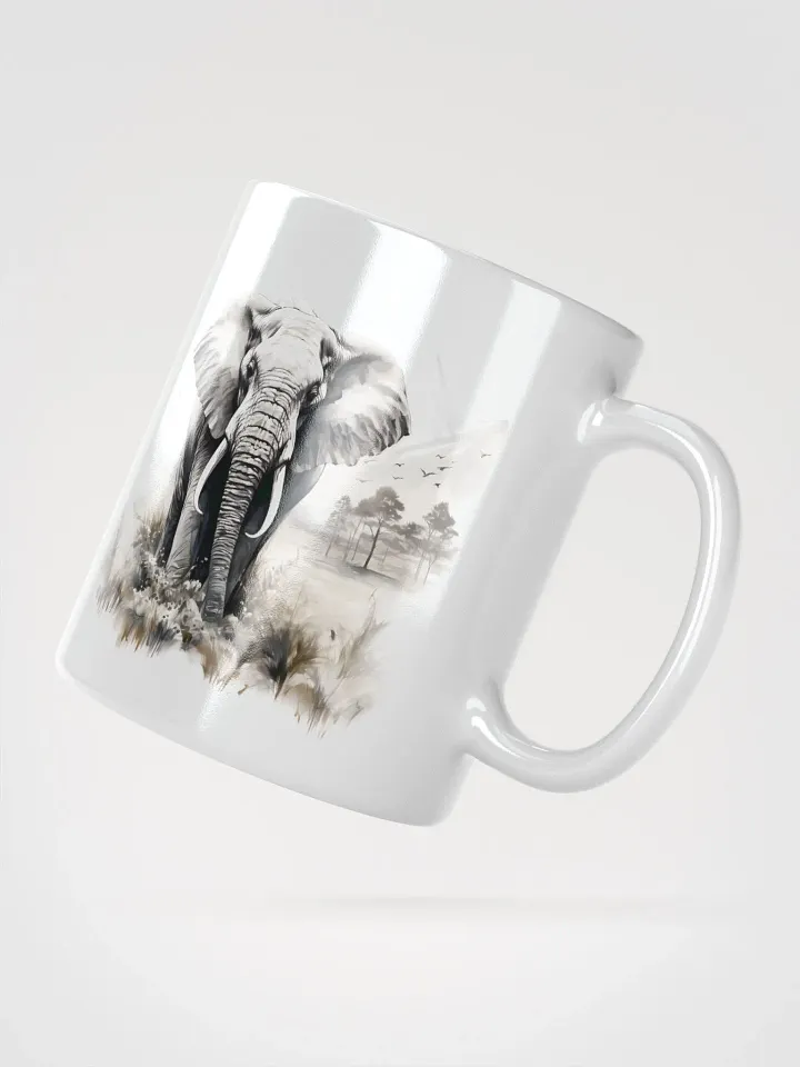 Serene Elephant Reflection Mug product image (4)