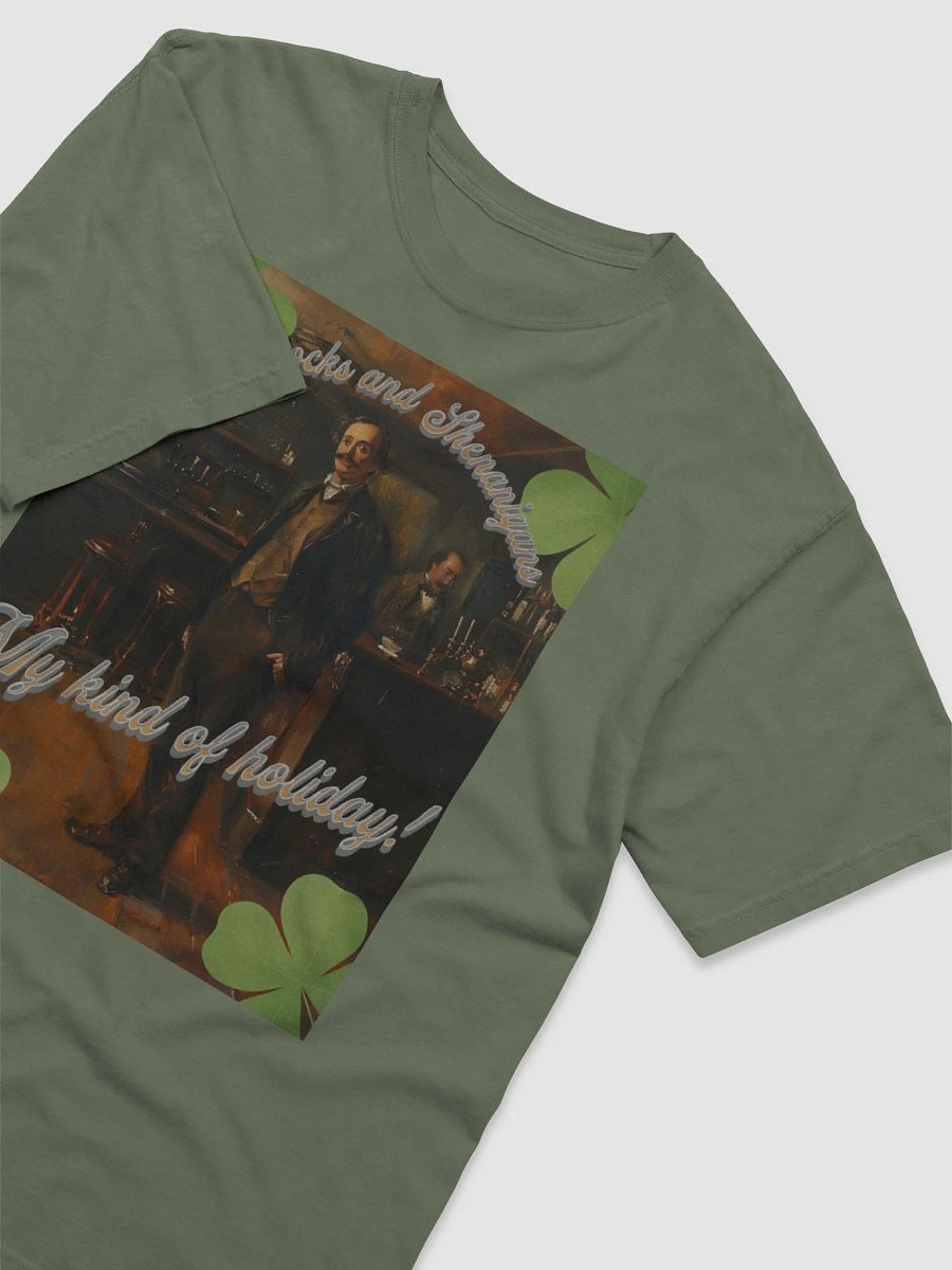 St. Patrick's Day Heavyweight Unisex Crewneck T-shirt product image (3)