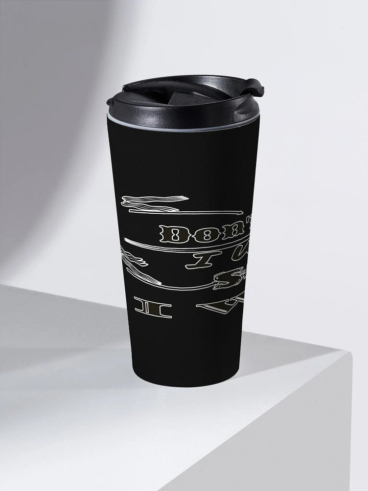 Don't Say I Wish Say I Will - Black - Stainless Steel Travel Mug product image (2)