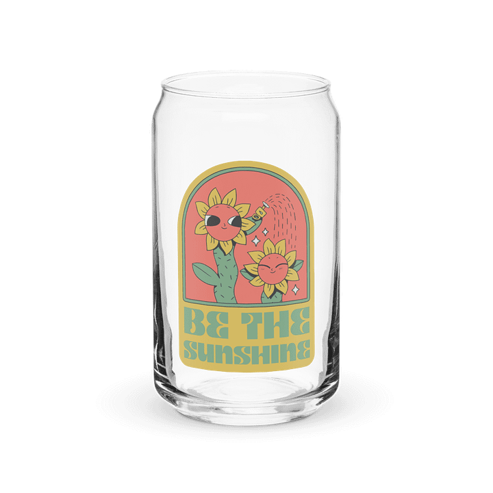 Be the sunshine Can-Shaped Glass product image (2)