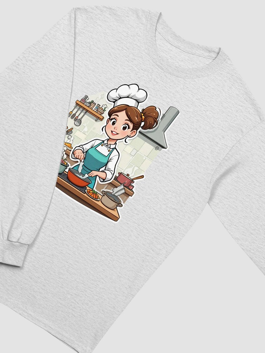 Chef's Kitchen Cartoon Long Sleeve Tee product image (36)