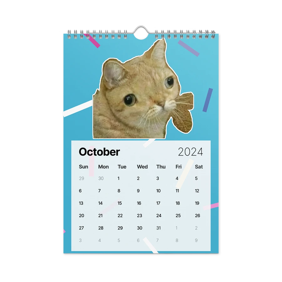 Wall Calendar (2024): Meme Cats product image (16)