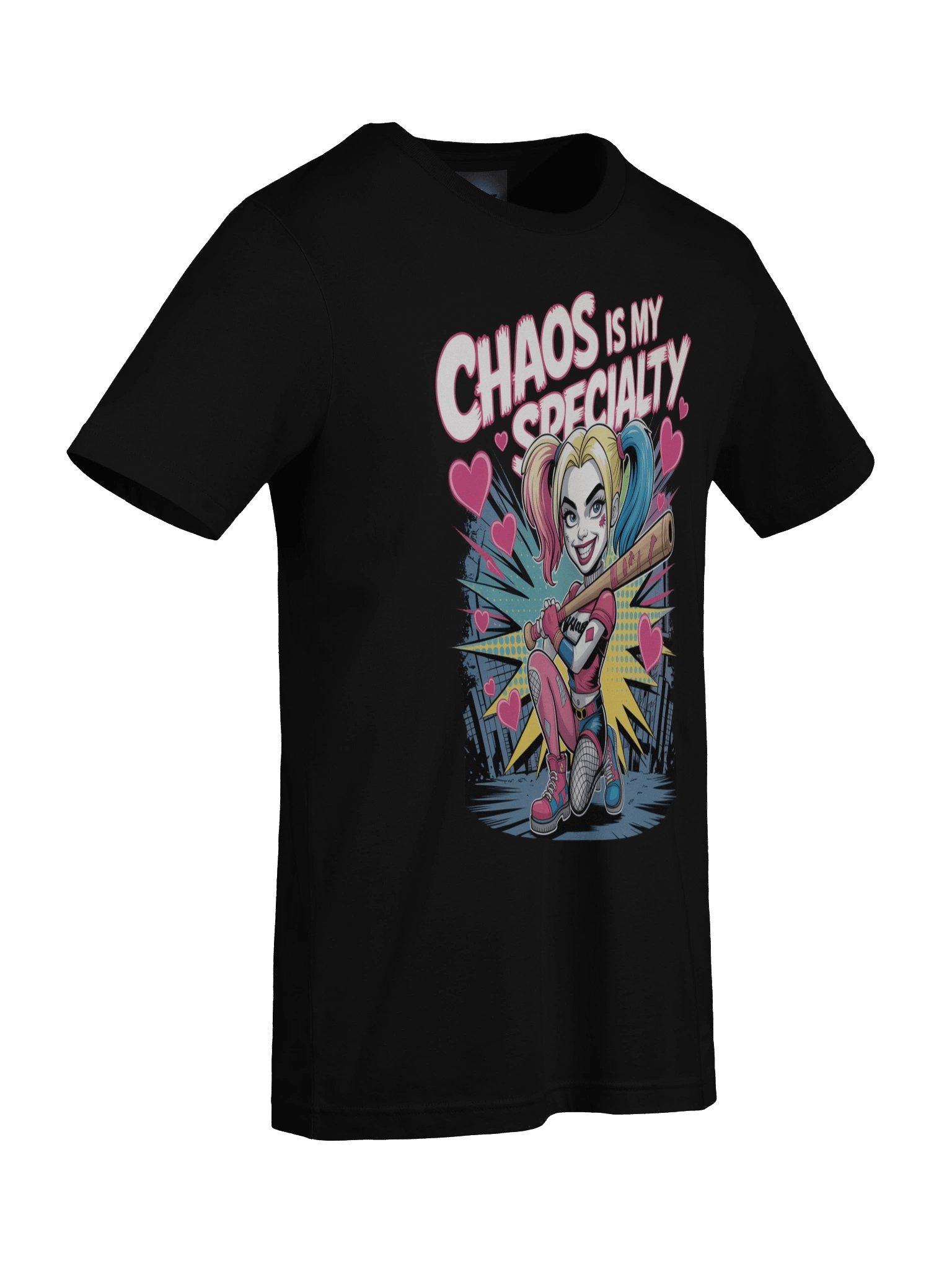 Chaotic Charisma: Harley Quinn Chaos is My Speciality T-Shirt product image (9)