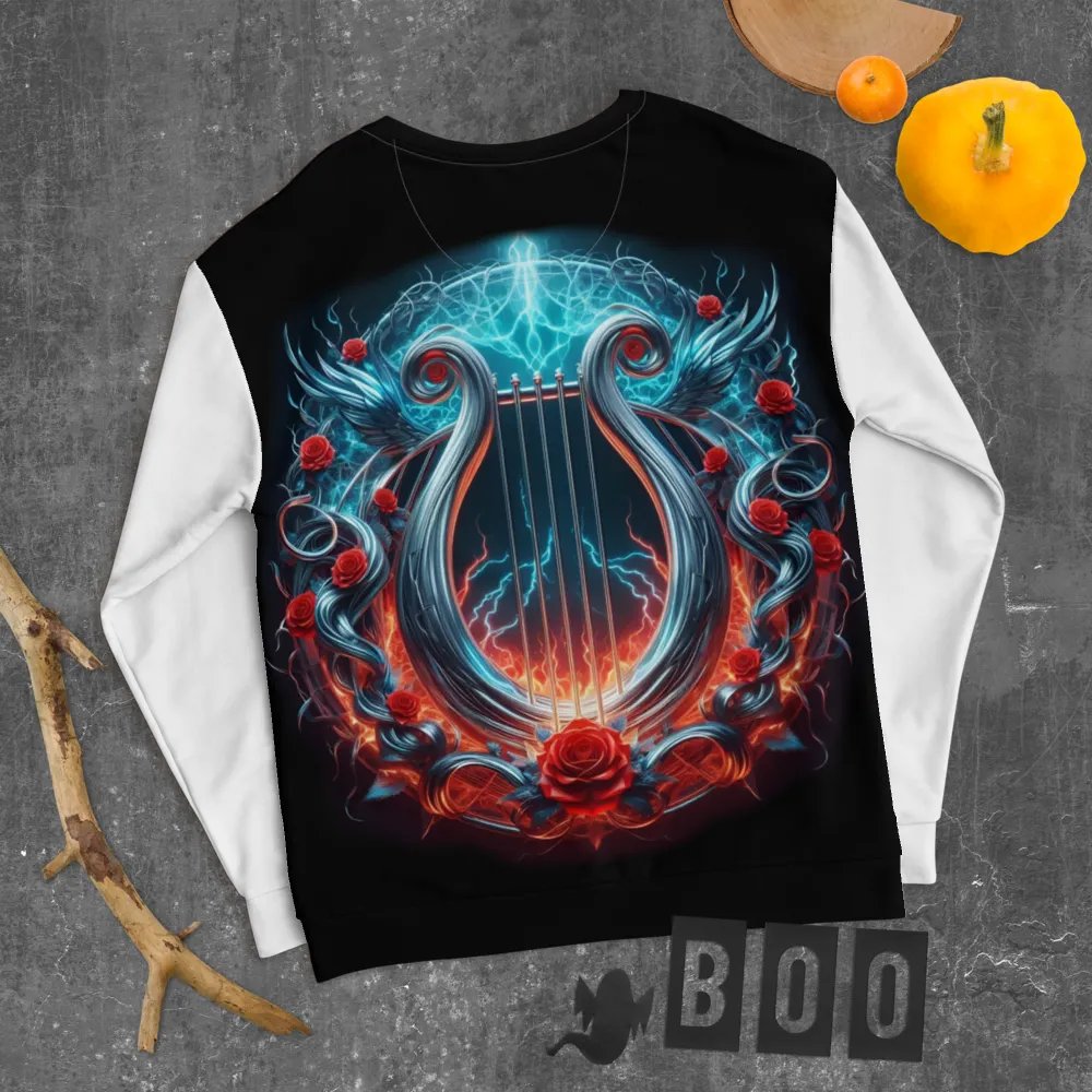 Electrifying Silver Harp - Unisex Sweatshirt #19 product image (8)