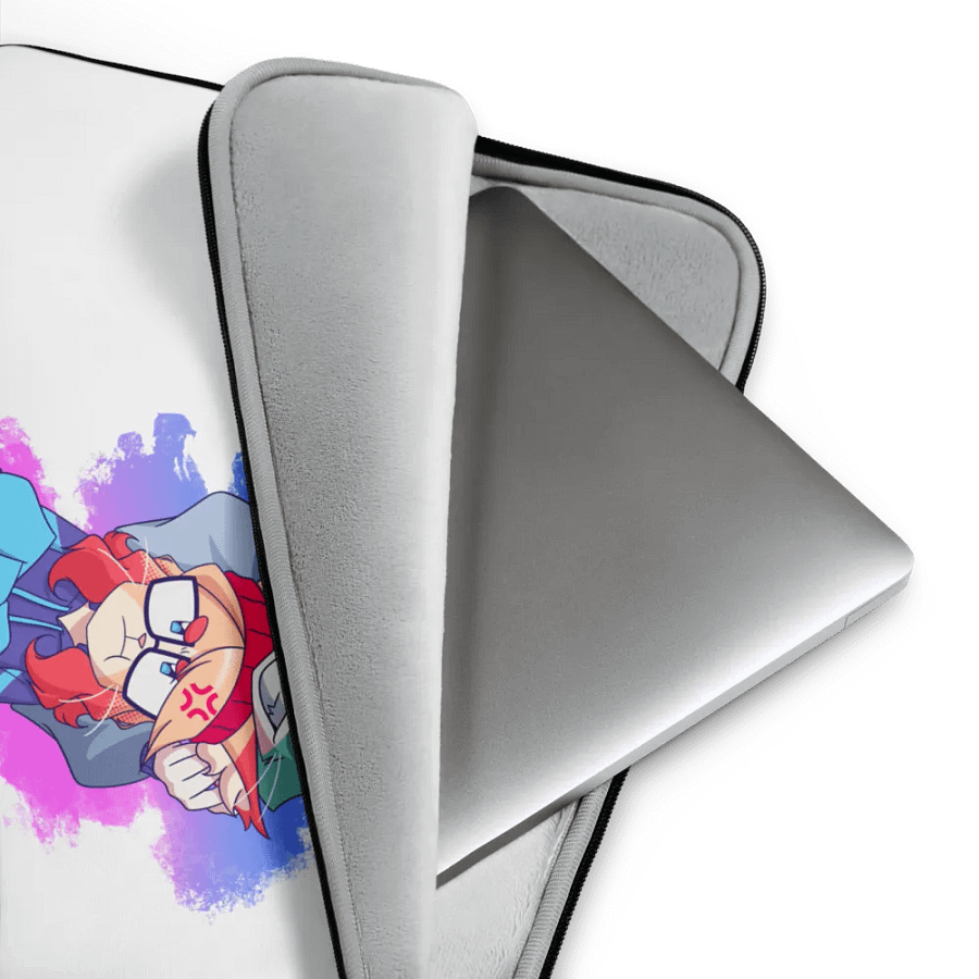 Cyan Teasing Alice's Ears Laptop Sleeve product image (3)