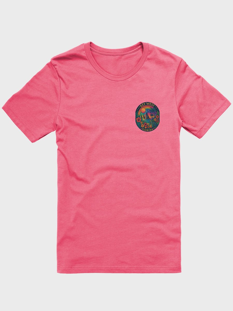 Key West Tropical T-Shirt Ultra Soft Tee with Ocean Scene product image (2)
