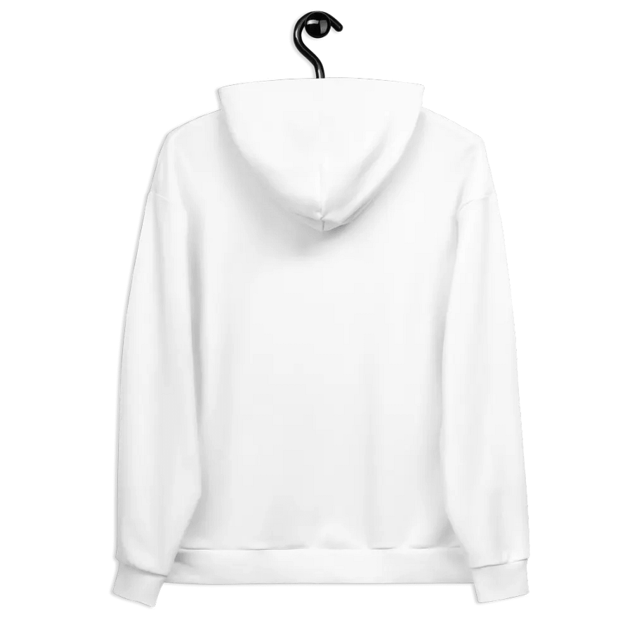 White Recycled Unisex Hoodie product image (11)