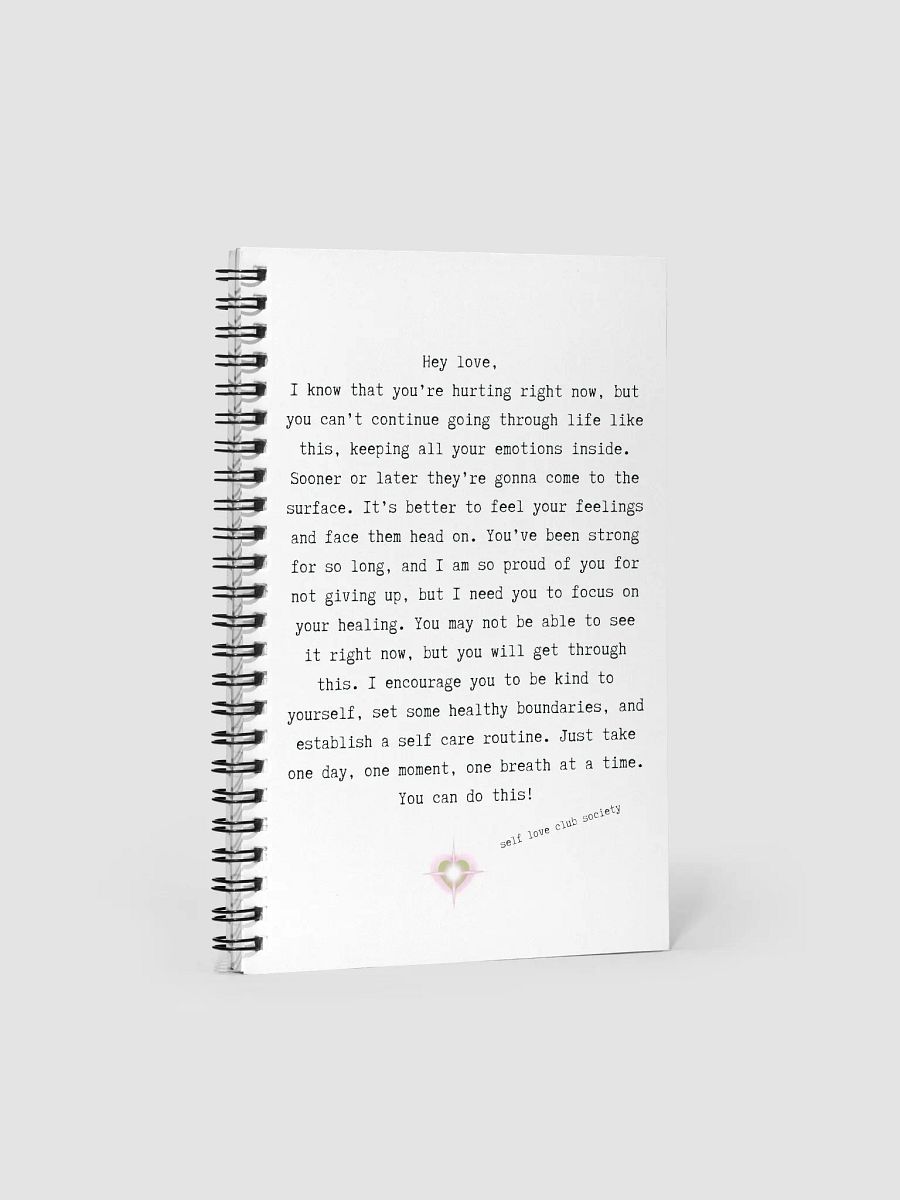 Hey Love – Encouraging Dot Journal with Soft-Touch Cover and Minimalist Design product image (1)