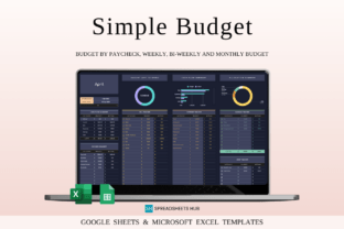 Dark Theme Budget Planner product image (2)