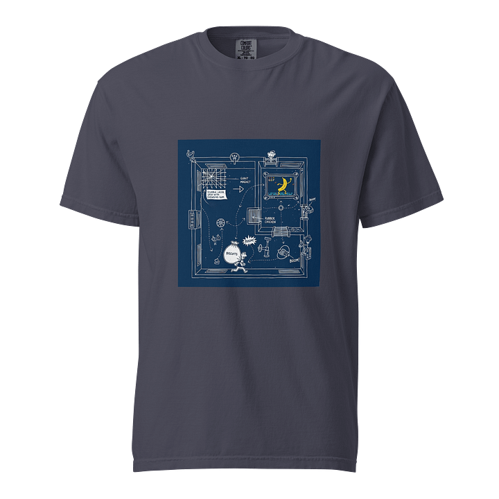 The First Caper Blueprint T-Shirt product image (1)