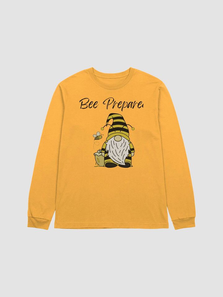 Bee Prepared Gnome Long Sleeve Tee product image (1)