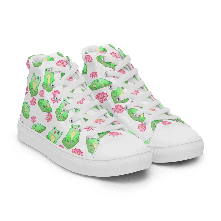 Kawaii Froggie Womens Hightops product image (8)