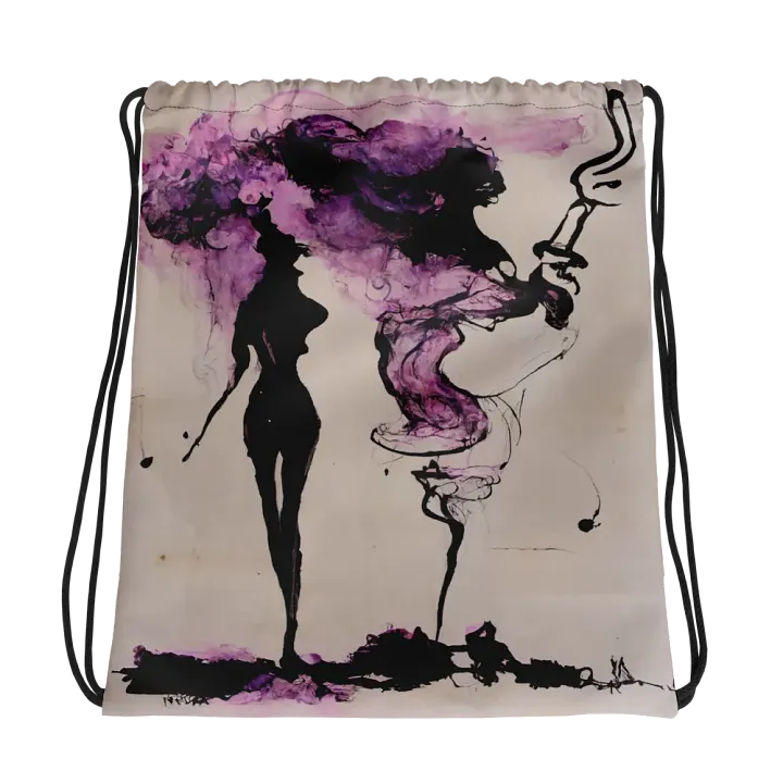 Vibrant Adventure Drawstring Backpack product image (1)