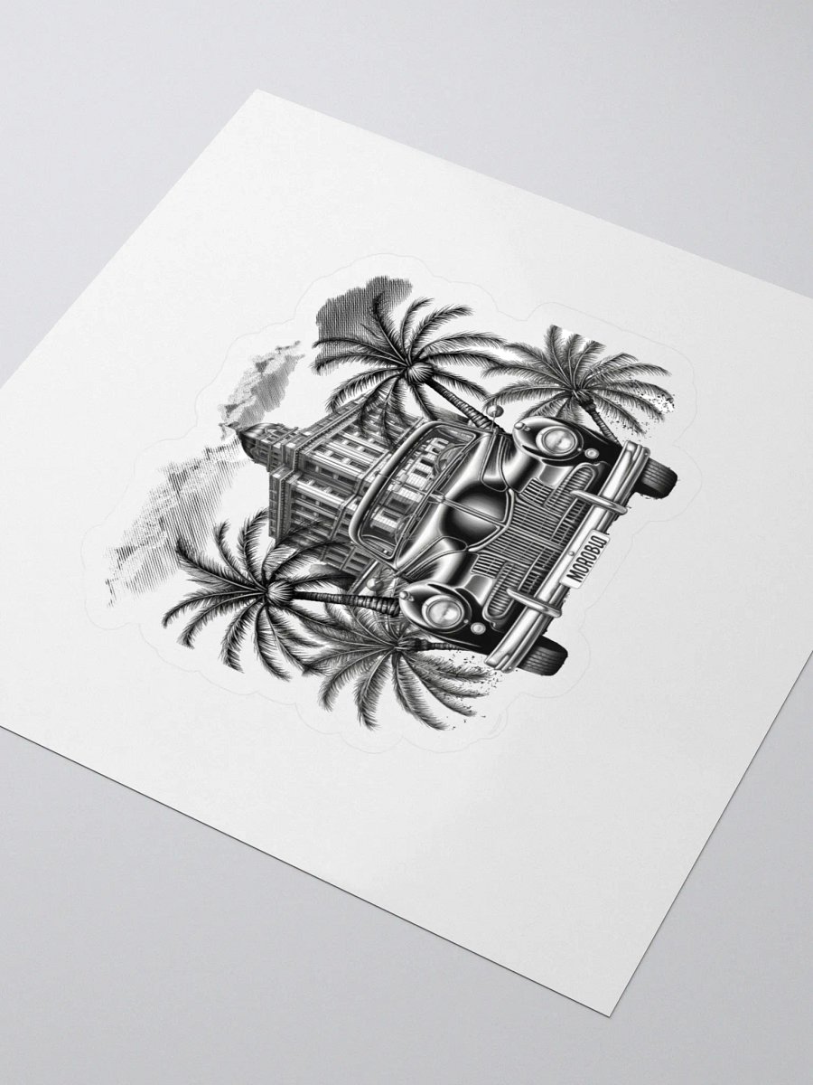 Vintage Car Kiss Cut Stickers product image (3)