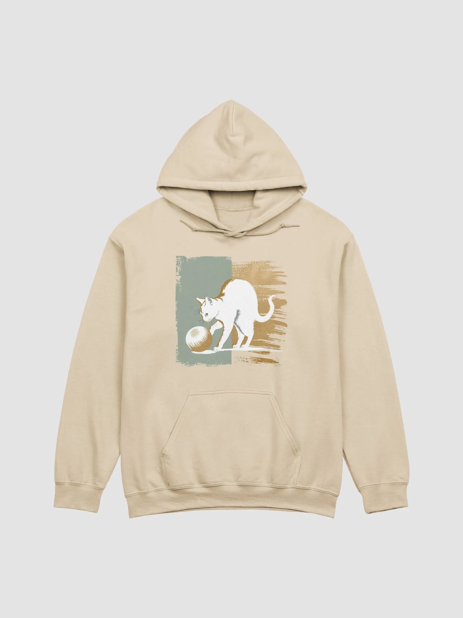 Holiday cat charm hoodie -regular Fit product image (4)