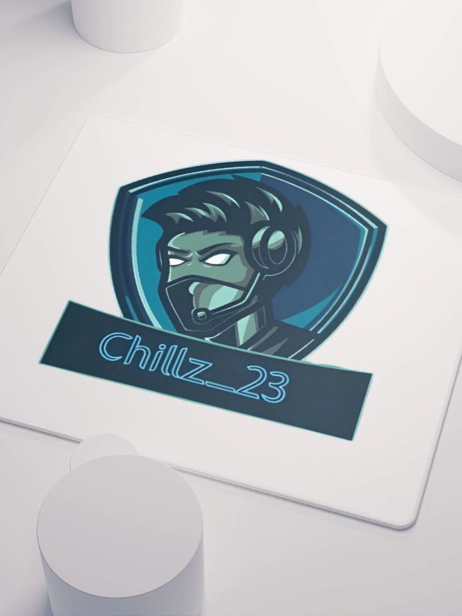 Chillz_23 Logo Gaming Mouse Pad product image (3)