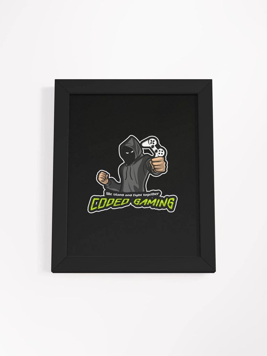 Coded Gaming Framed Poster product image (10)