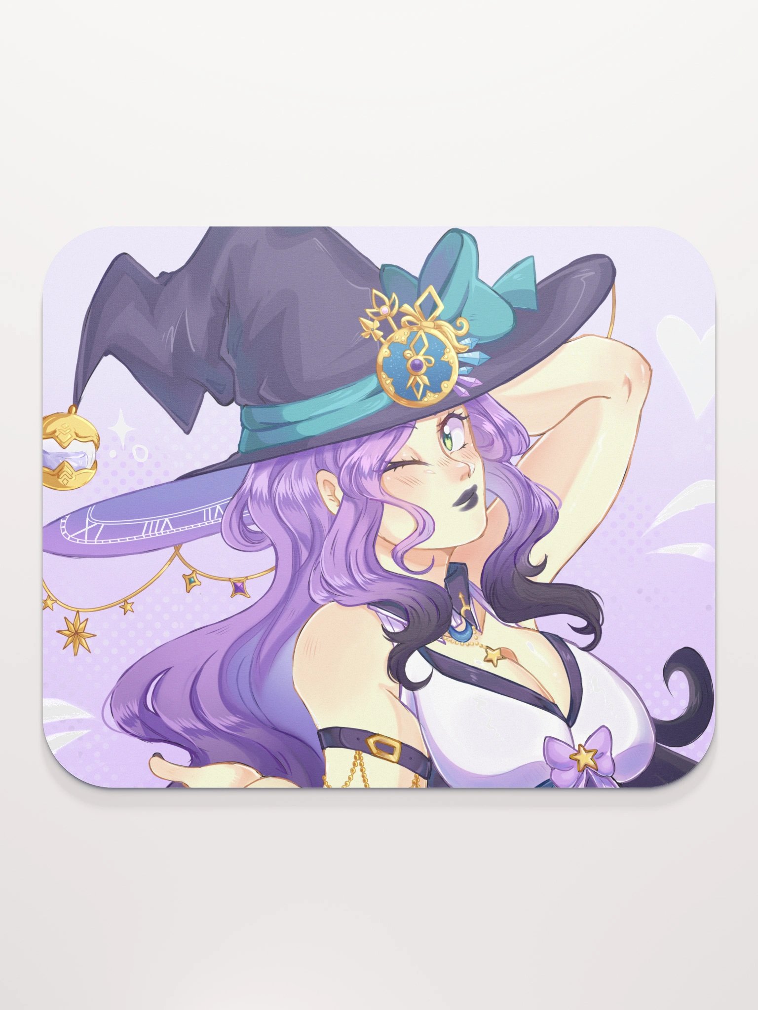 "Peace to You" Constellation Sorceress Starfire Mouse Pad product image (2)