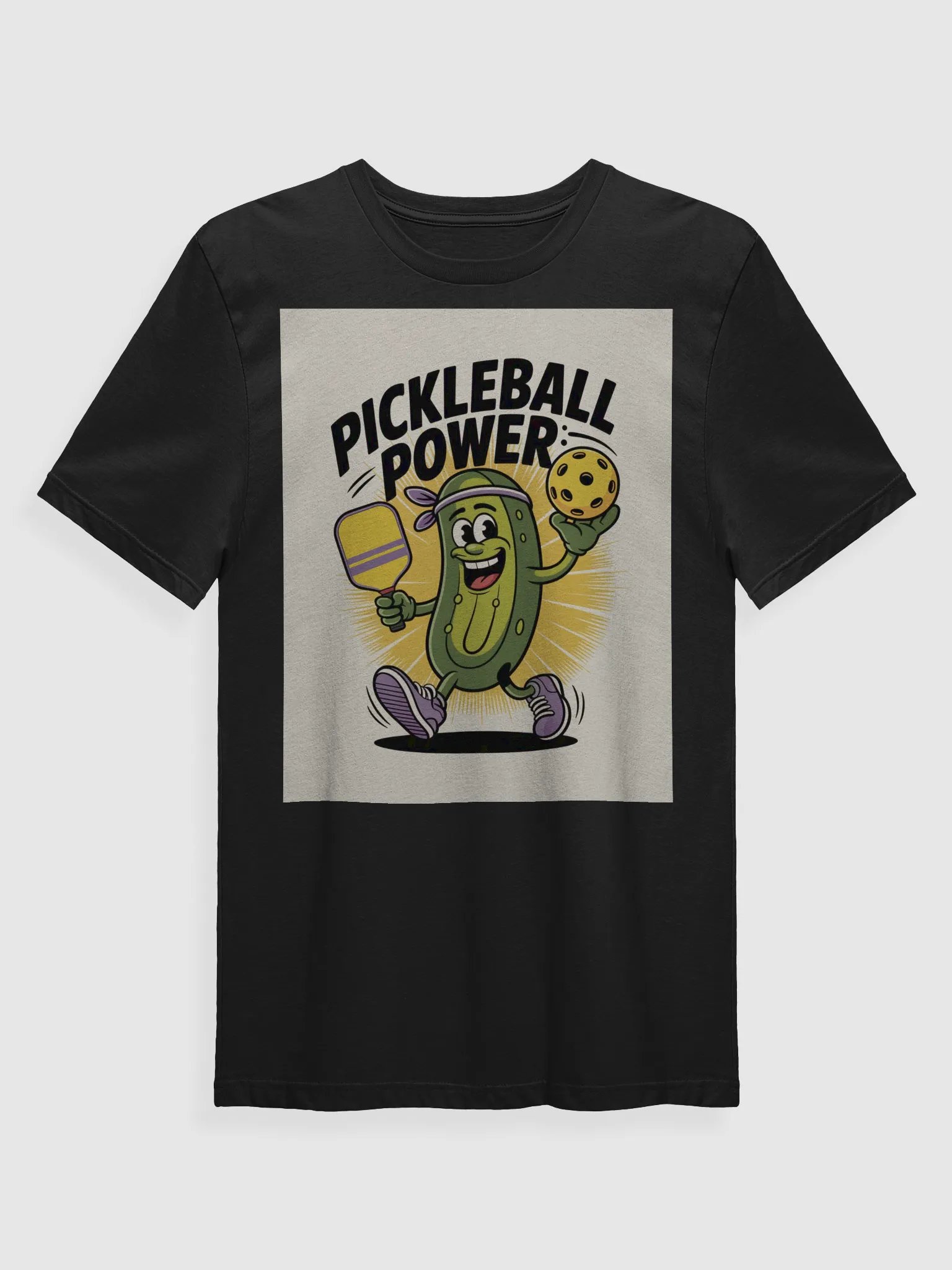 Pickleball Power Tee – Classic Bold Design product image (5)