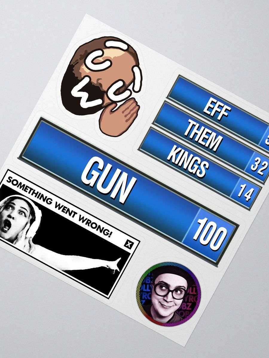 April 2024 5-Sticker Set product image (1)