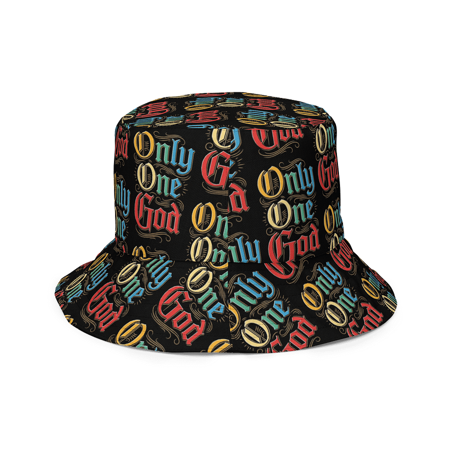 Only One God Bucket Hat By Chilly Palmer D.C.E.L. product image (6)
