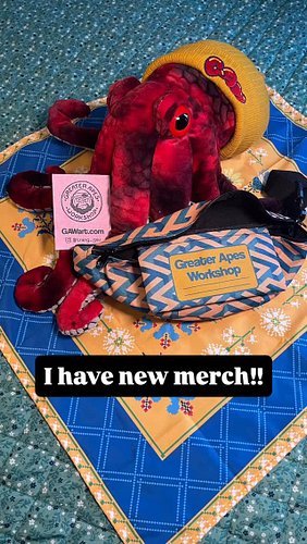Link in bio! I’m so excited to have my new venture feel like a real thing! #supportartists #merch #artcommunity #everydaycarr...