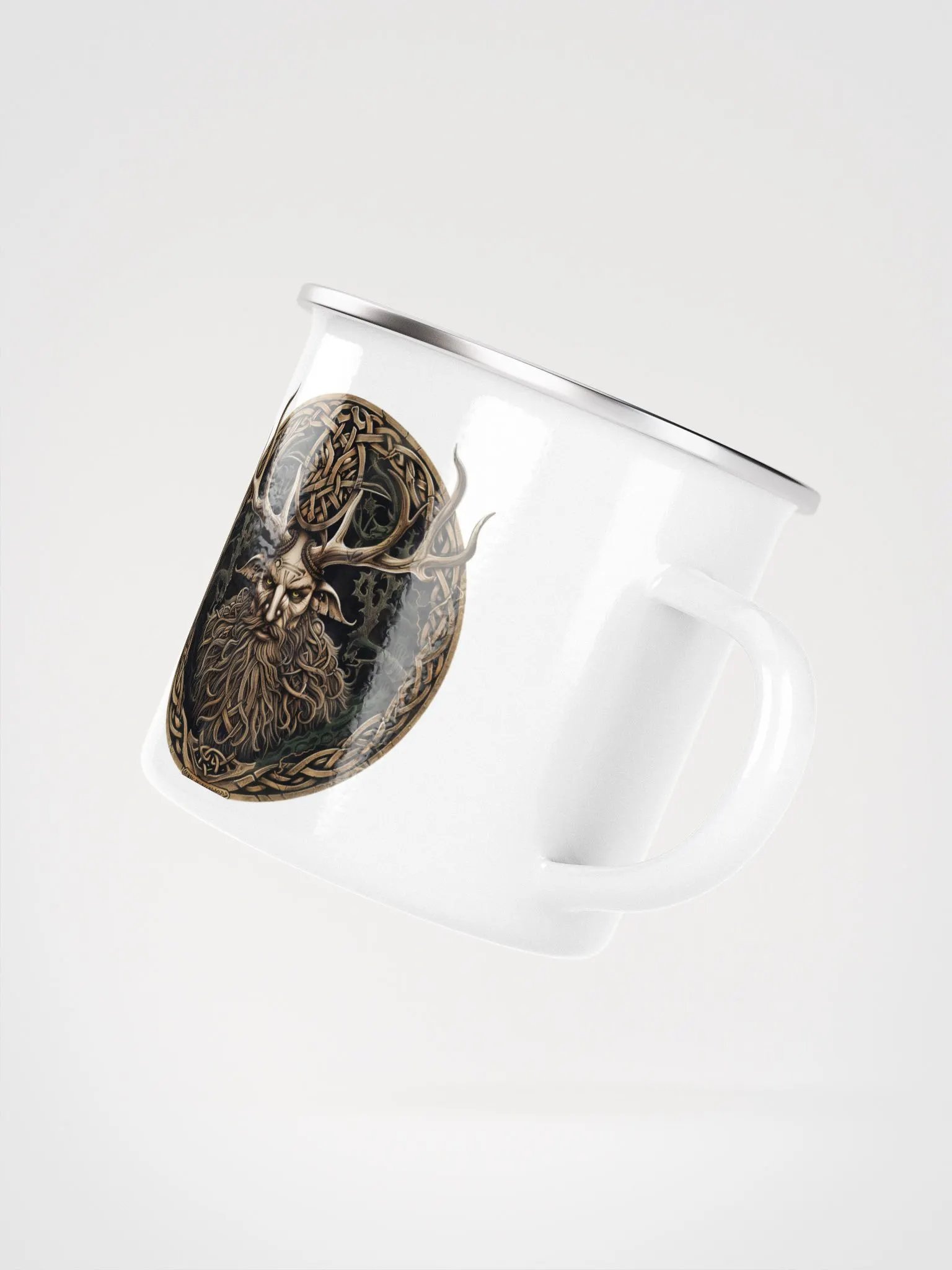 Cernunnos - The Celtic Horned God Enamel Mug product image (3)
