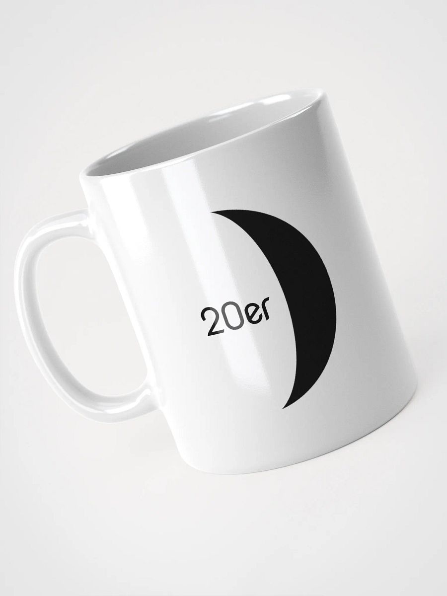 20er Waning Gibbous (White Glossy Mug) product image (3)