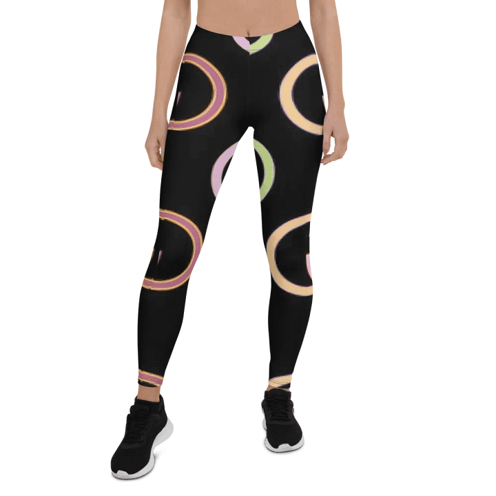 Neon Double-Letter Logo Leggings product image (1)