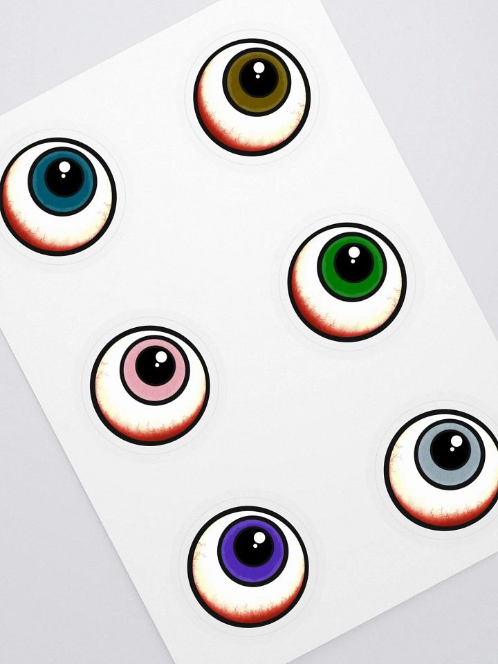 Eyeballs Sticker Sheet product image (2)