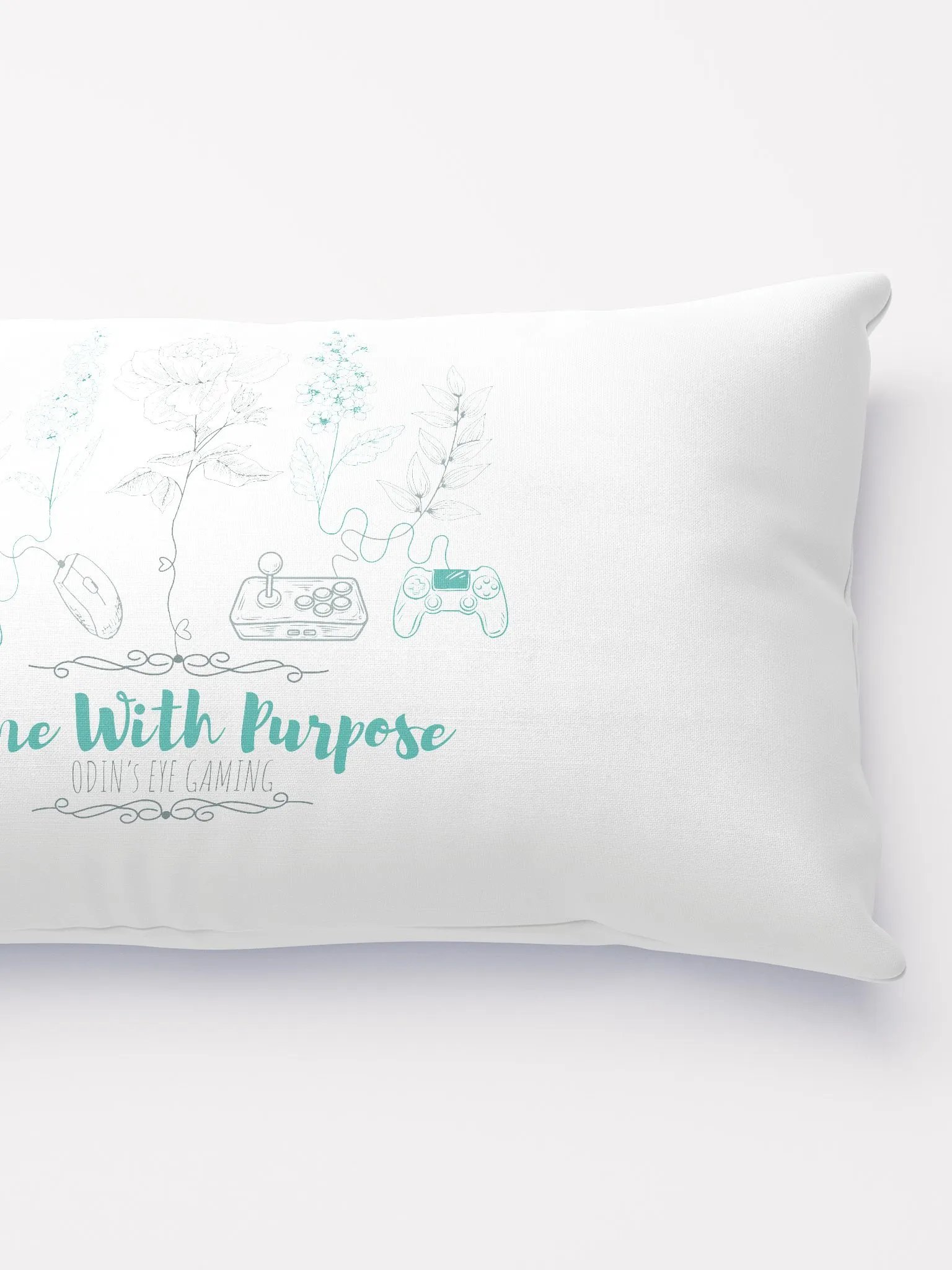 Game With Purpose - Floral Edition Pillow product image (5)