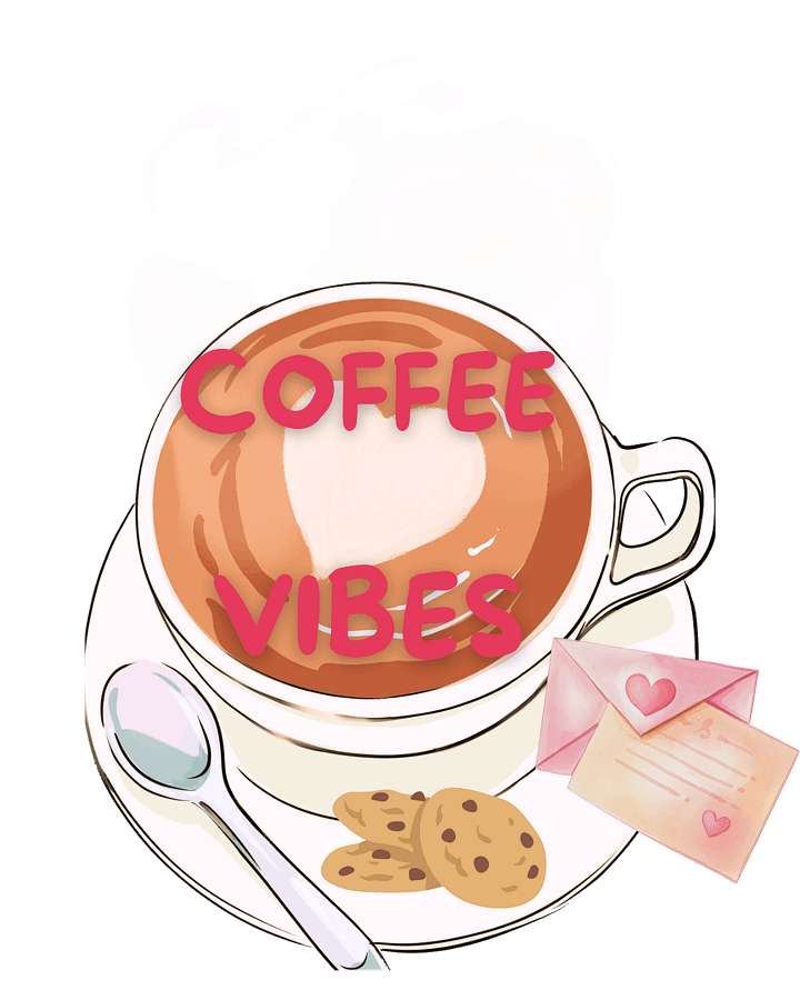 COFFEE VIBES: Digital Sticker & Wallpaper product image (1)