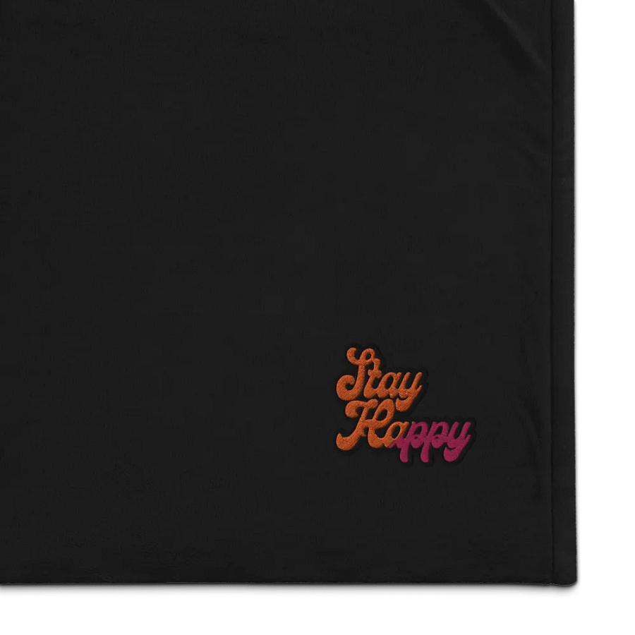 Stay Happy Blanket product image (1)